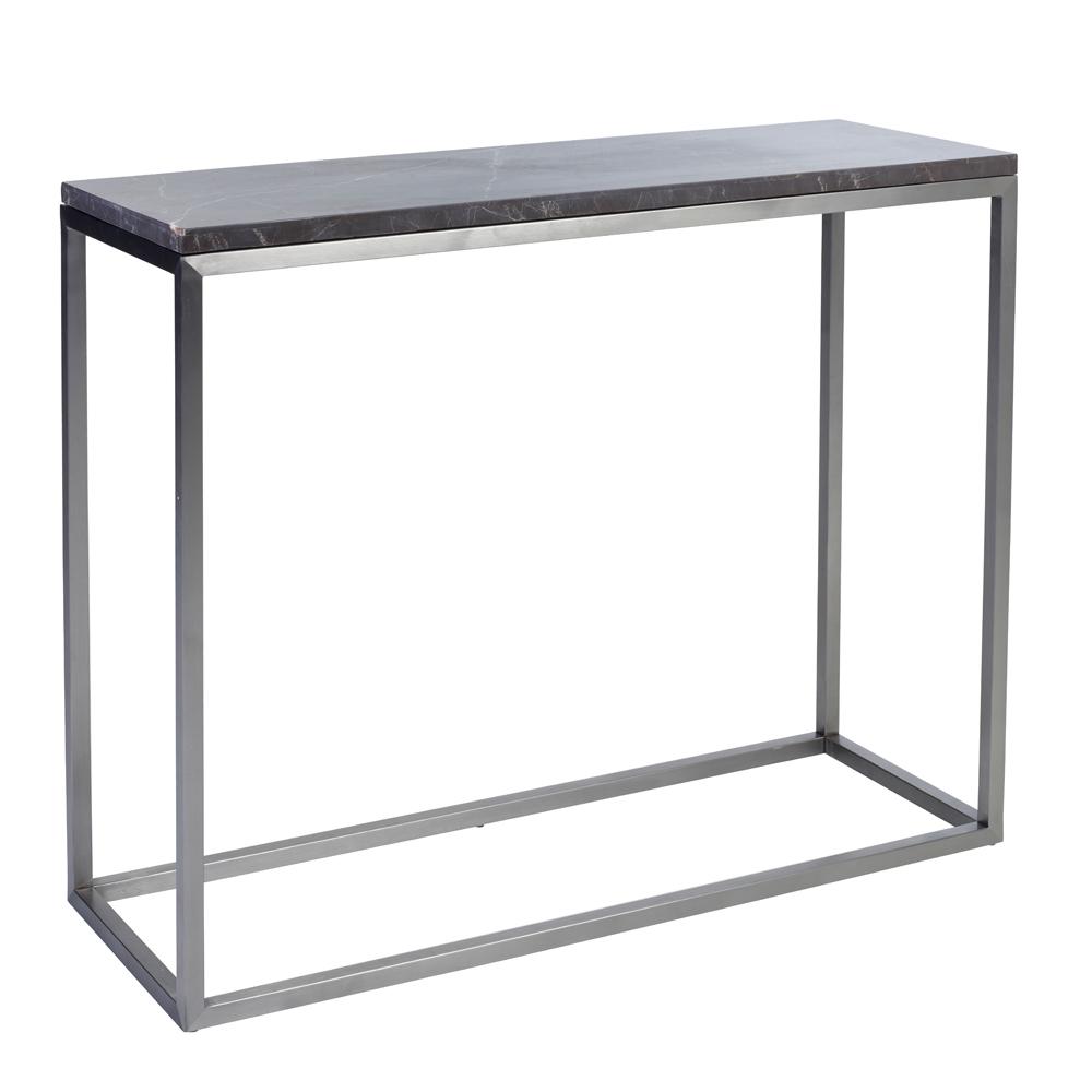 Cadre Marble Console Table Grey Dwell