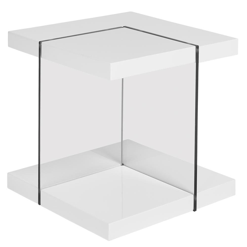 Living Room Side Tables | Modern High Gloss, Glass ...