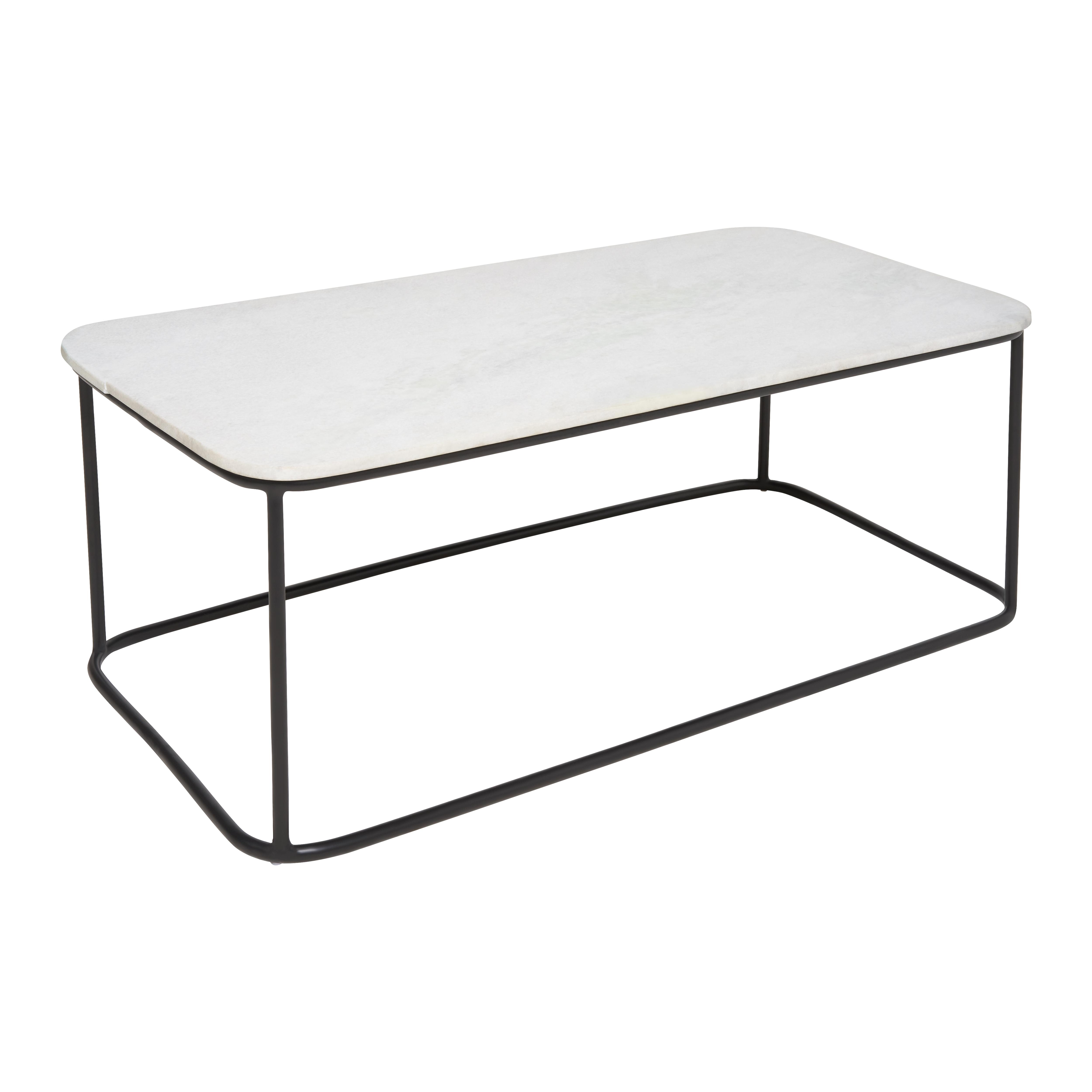 white Coffee Tables | Modern Glass, Marble & Wooden ...